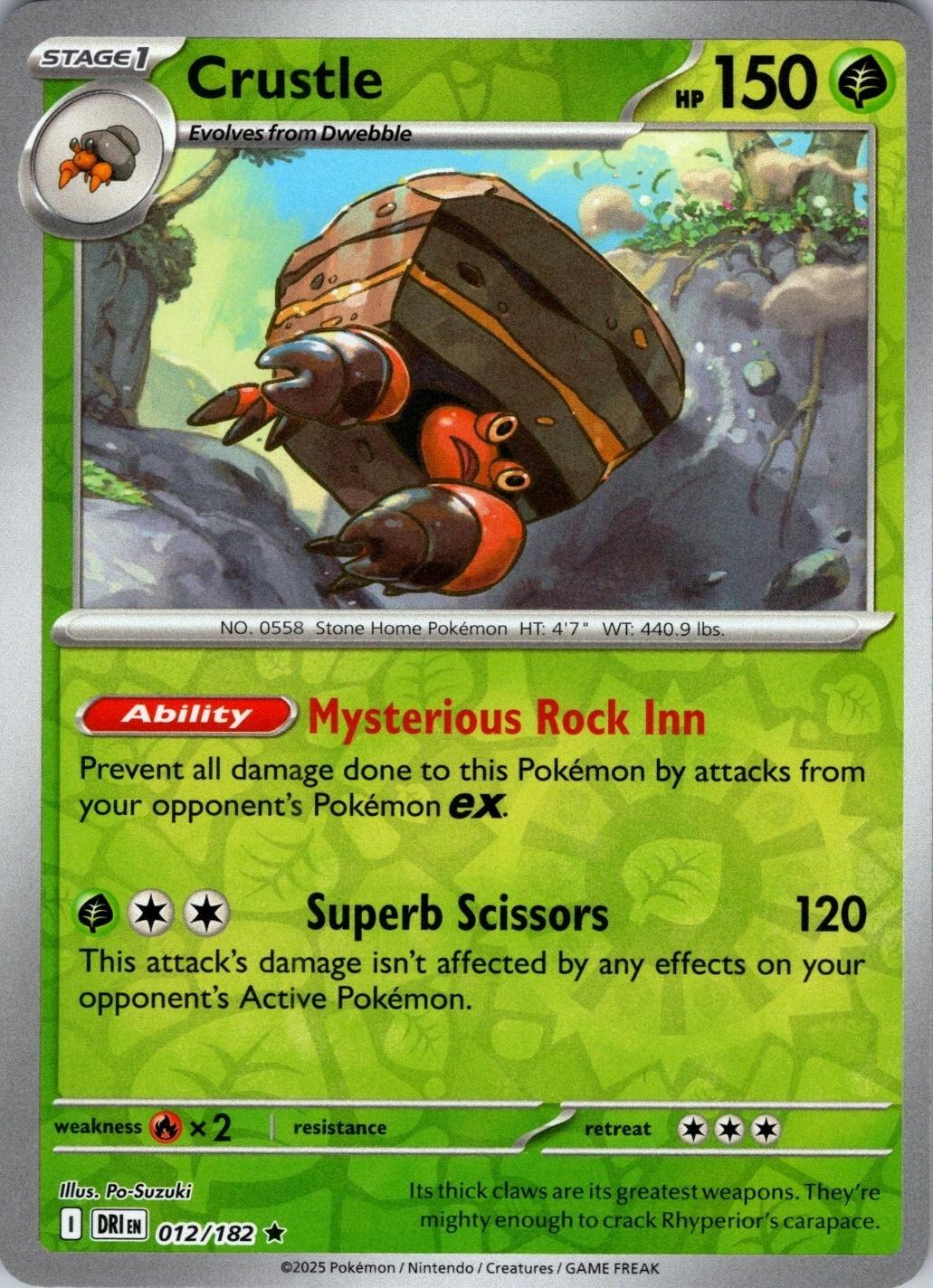 Crustle [Reverse Holo]